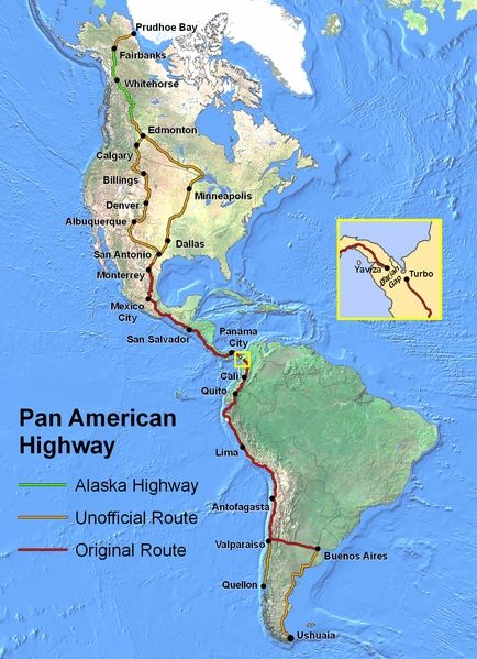 itinerario panamericana